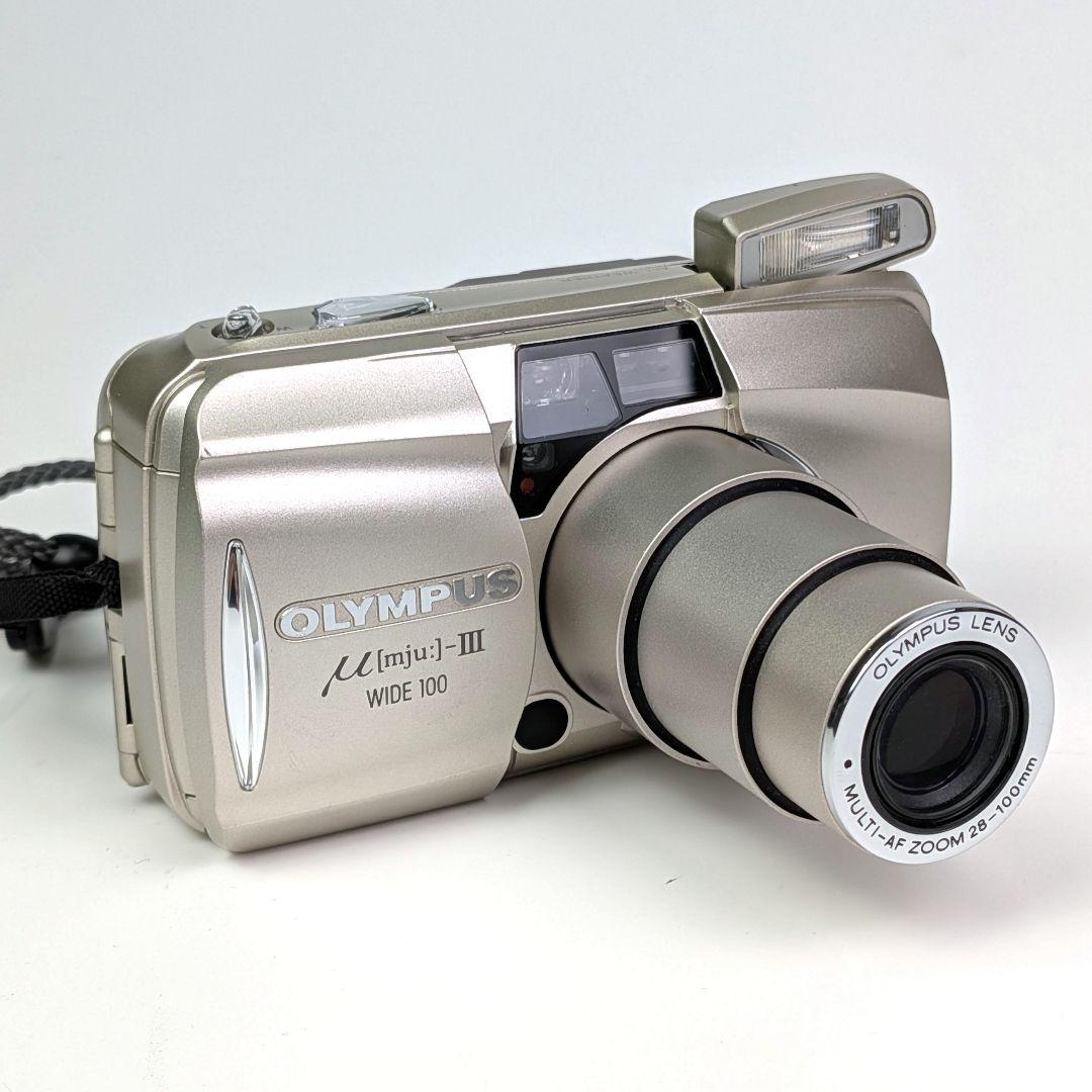 OLYMPUS μ [mju:]-III WIDE 100 フィルムカメラ