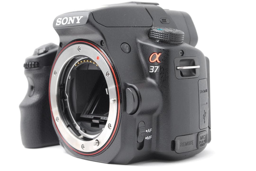 【美品　ダブルレンズ】SONY α37　スマホ転送　カメラバッグ　望遠レンズ