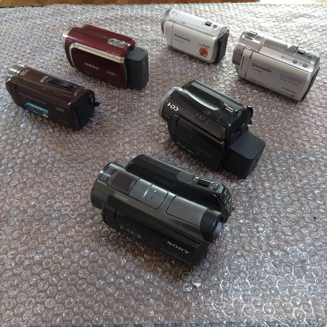 デジタルビデオカメラ　6個セット　ジャンク　管理ナンバー974