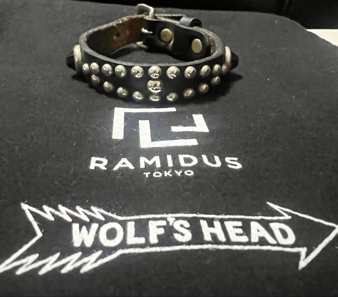 RAMIDUS WOLF'S HEAD リストバンド 15mm