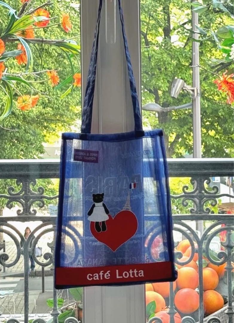 未開封　レア　café Lotta トートバッグ　ブリジットタナカ　サックロッタ