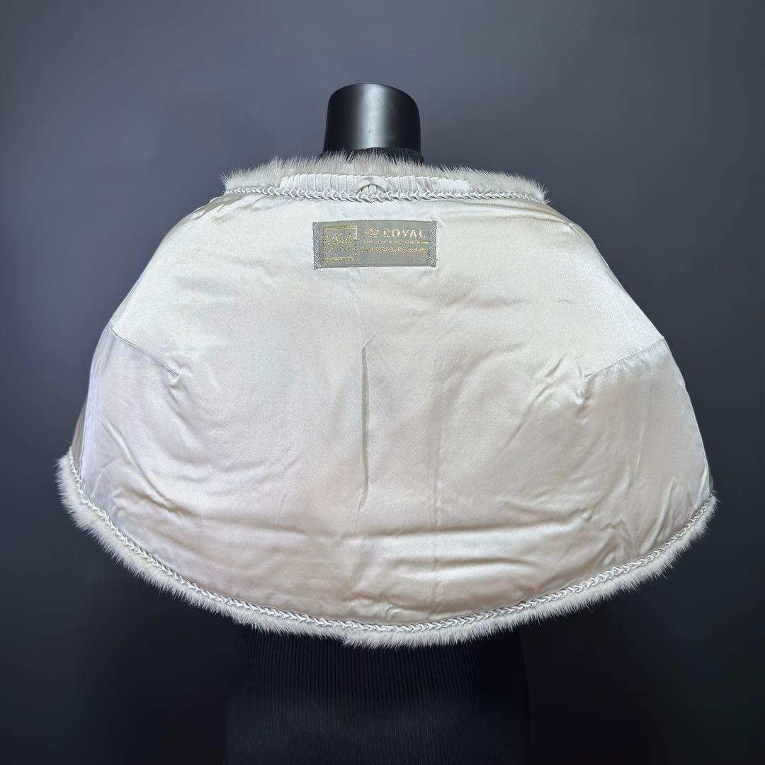 【最高級】SAGA MINK  サガミンク ファーショール サファイア