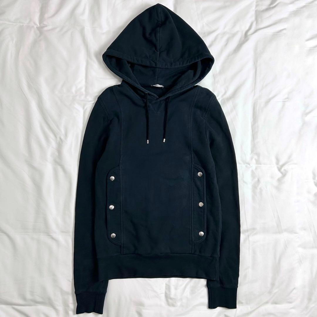 DIOR HOMNE ディオールオム 08AW スナップボタンフーディ パーカー
