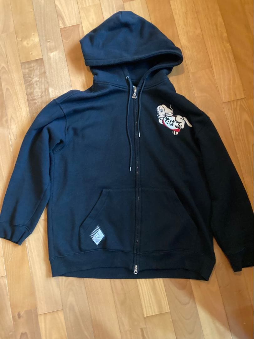 GALFY ヤニラバーズ　ジップ　パーカー XL 大型犬 ブラック