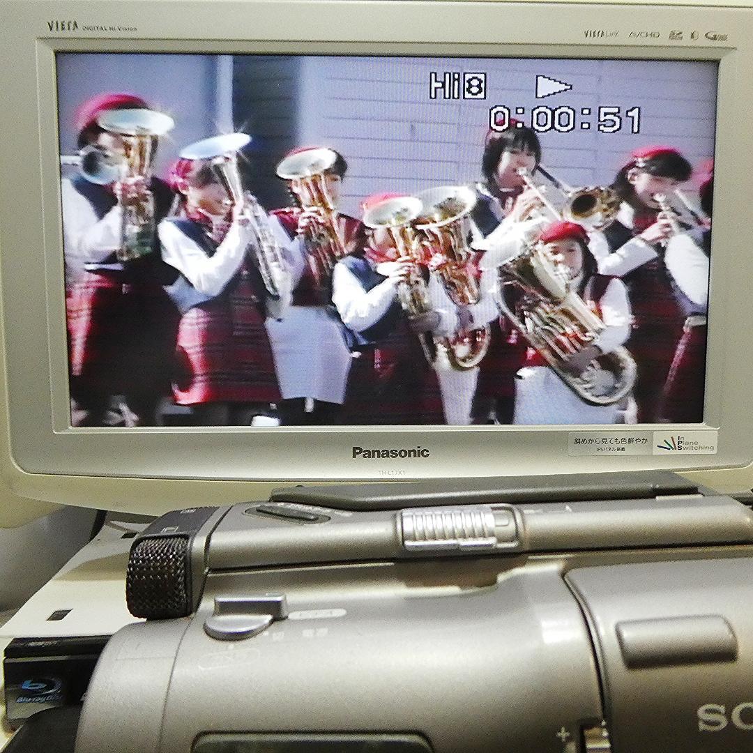 動作良好 VideoHi8 ソニーCCD-TR1 8ミリビデオ　DVD化に最適