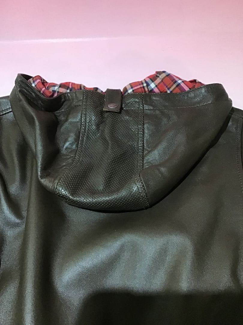 21399 56Design レザージャケット 56 デザイン 羊革 M 美品