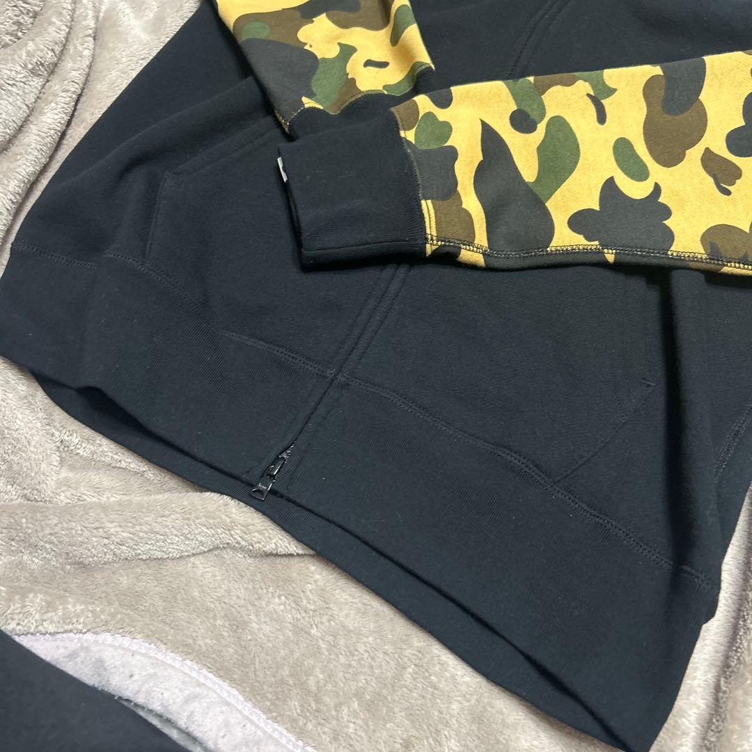ユ*キ様 【美品】A BATHING APE BAPE 1st Camo ジップ
