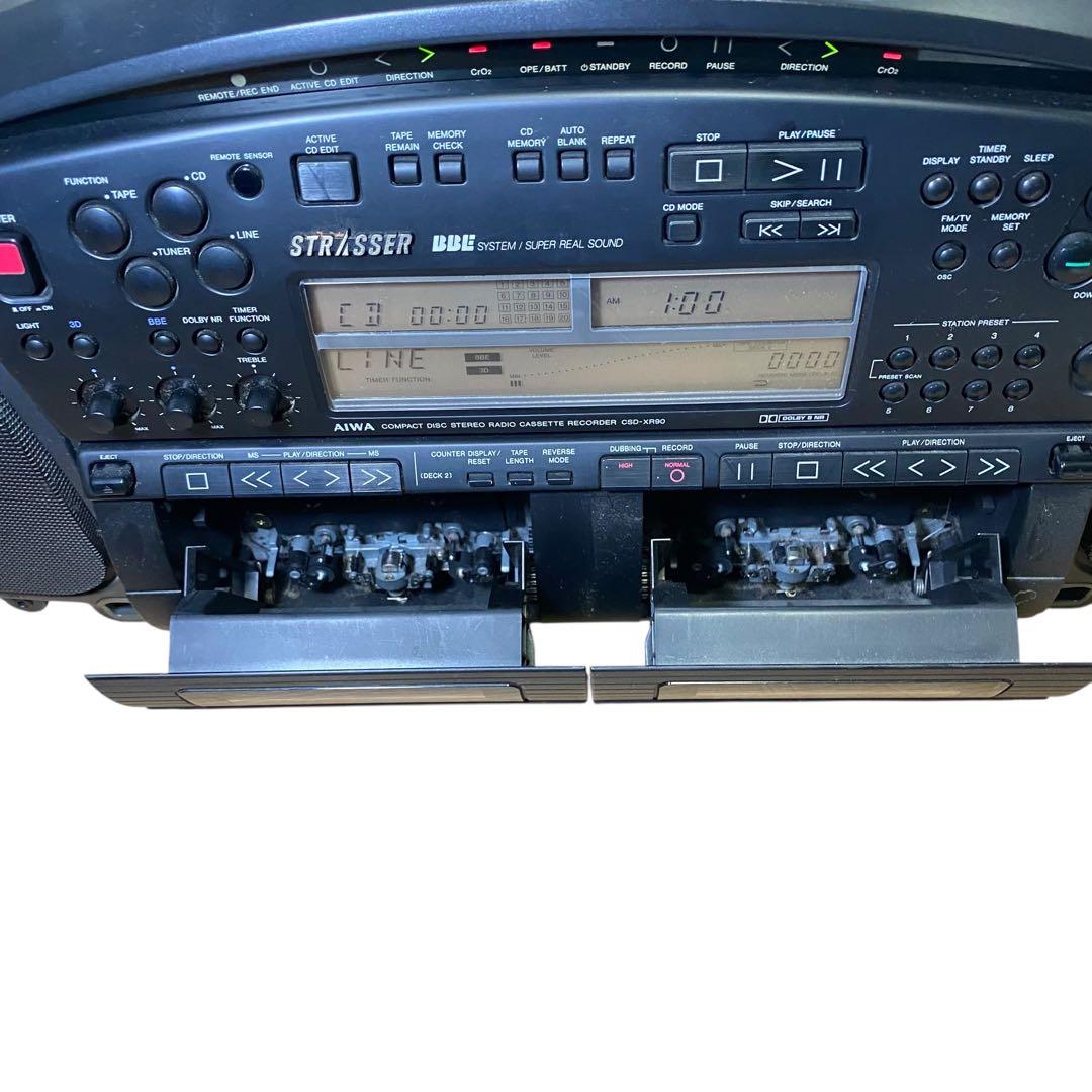 美品✨AIWA アイワ バブルラジカセ CSD-XR90