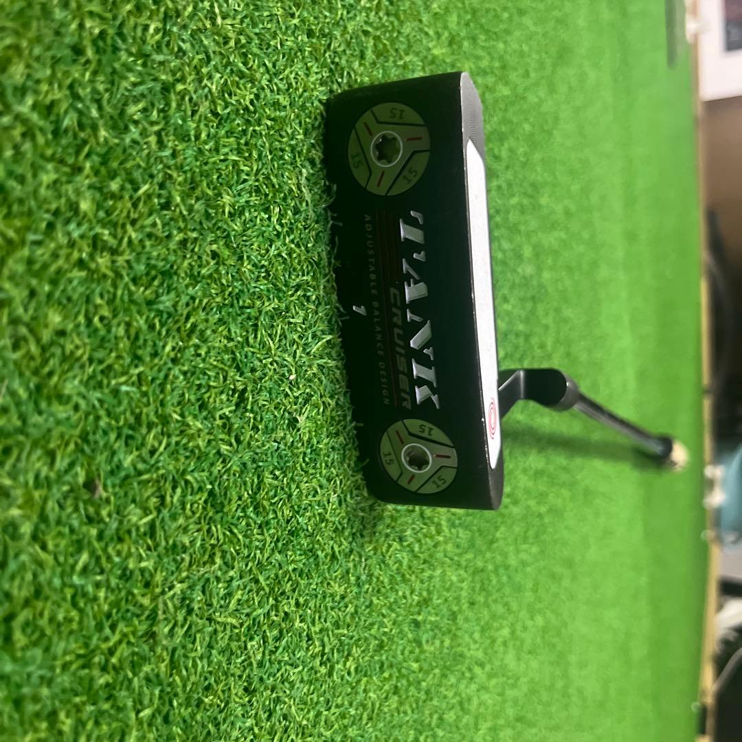 ODYSSEY メンズパター ２本セット　SuperStroke グリップ付き