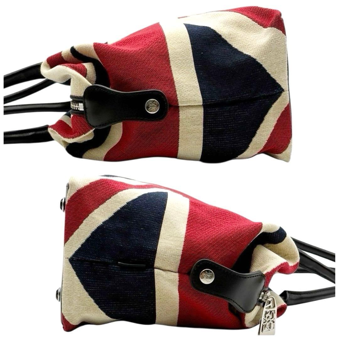 極美品◎ シンクビー A4可 肩かけ可 ボストンバッグ トート ユニオンジャック