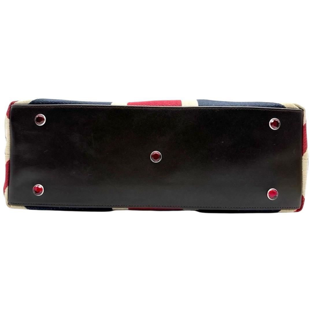 極美品◎ シンクビー A4可 肩かけ可 ボストンバッグ トート ユニオンジャック