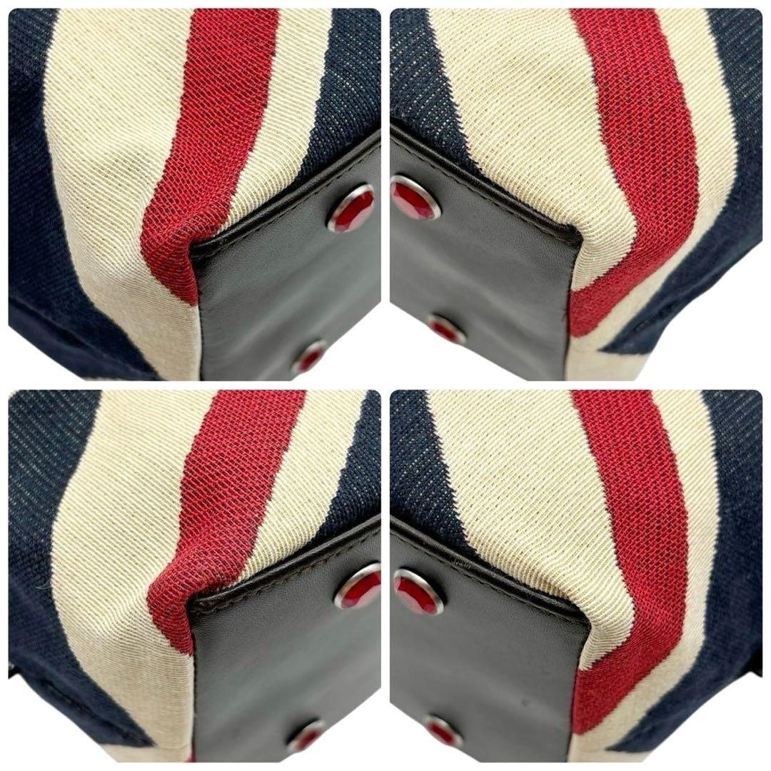 極美品◎ シンクビー A4可 肩かけ可 ボストンバッグ トート ユニオンジャック