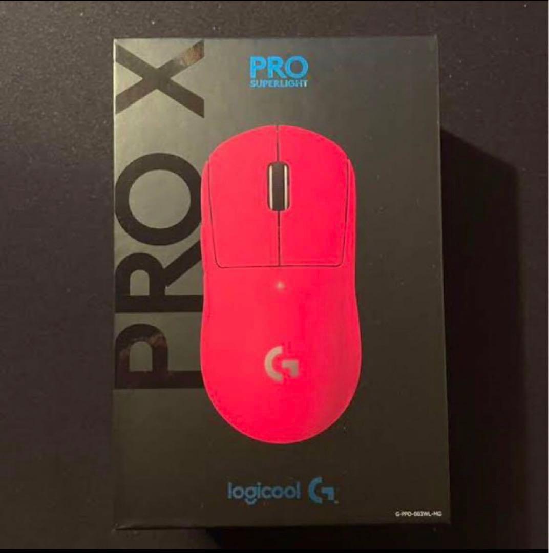 Logicool G PRO X SUPERLIGHT ピンク