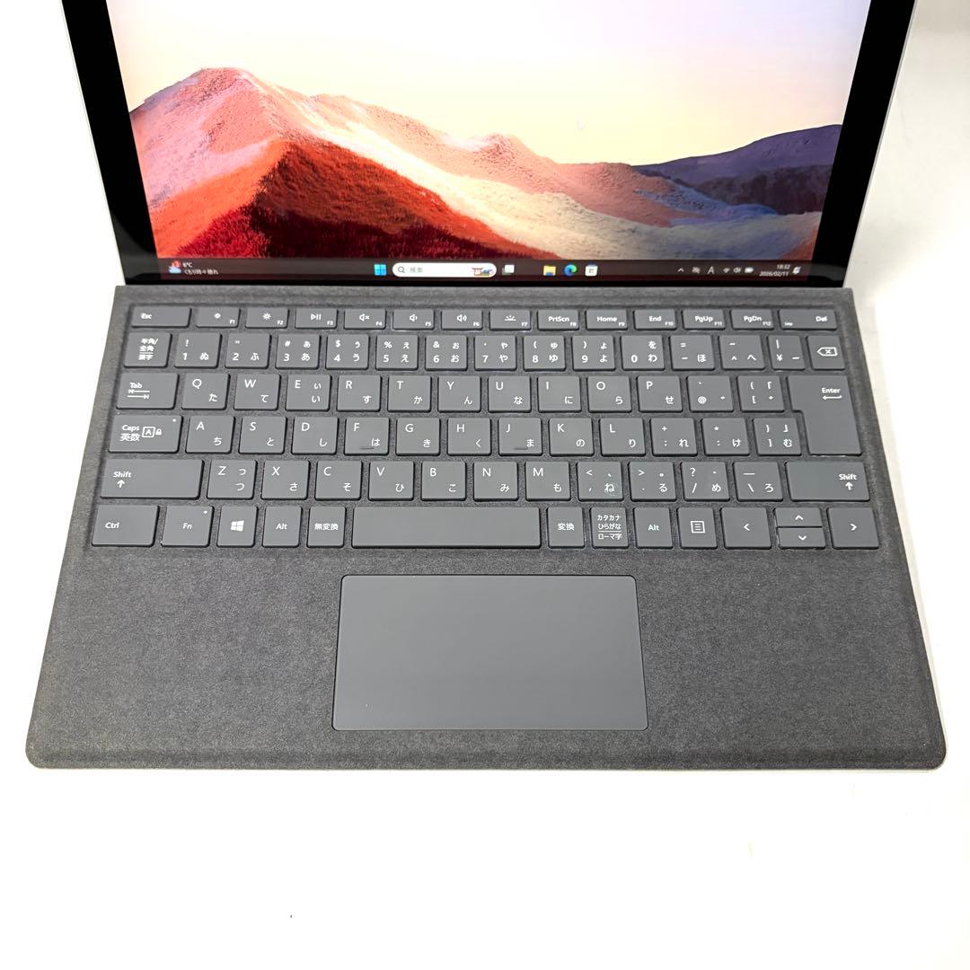 1台限定！！Surface Pro7 プラチナ タイプカバー付き オフィス