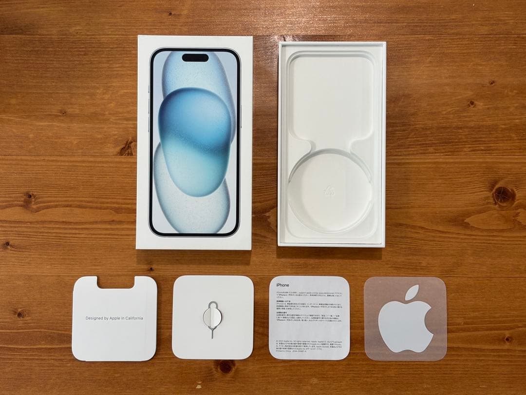 iPhone 15 256GB ブルー