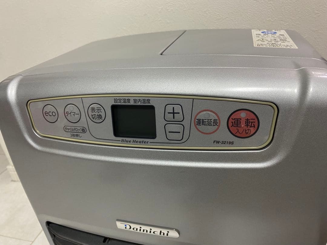 ダイニチ　Dainichi FW-3219S 石油ファンヒーター　19年製