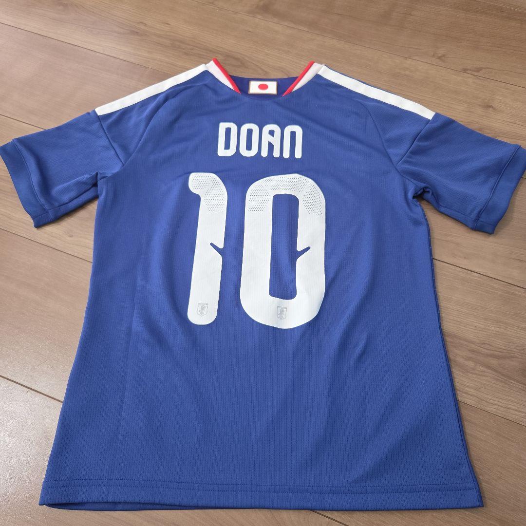 アディダス 2026 サッカー日本代表ユニフォーム #10 堂安律 キッズ150