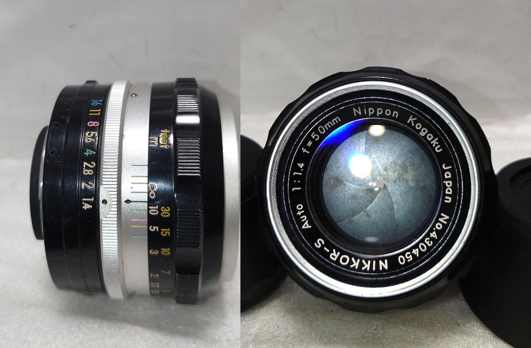 ★人気初期型！極上★NIKON NIKKOR-S 50mm F1.4 AI改造可