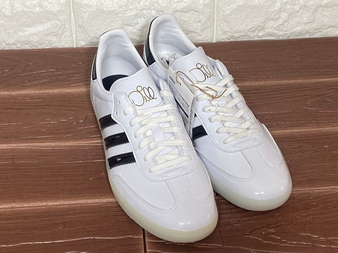 新品 adidas アディダス スケートボーディング ディル サンバ パテント