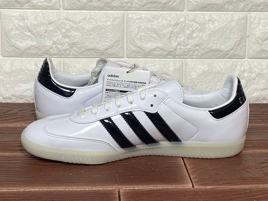 新品 adidas アディダス スケートボーディング ディル サンバ パテント