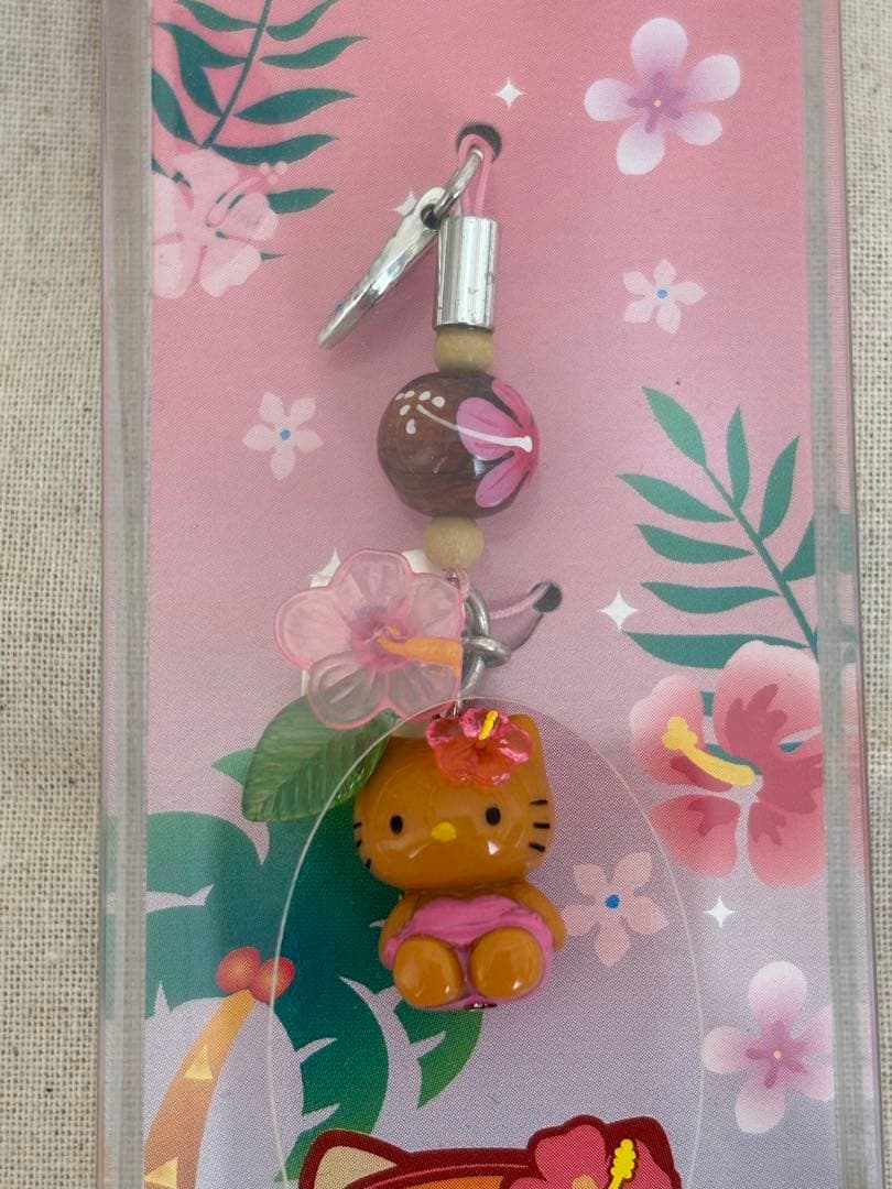 ご当地キティ ハワイ ストラップ