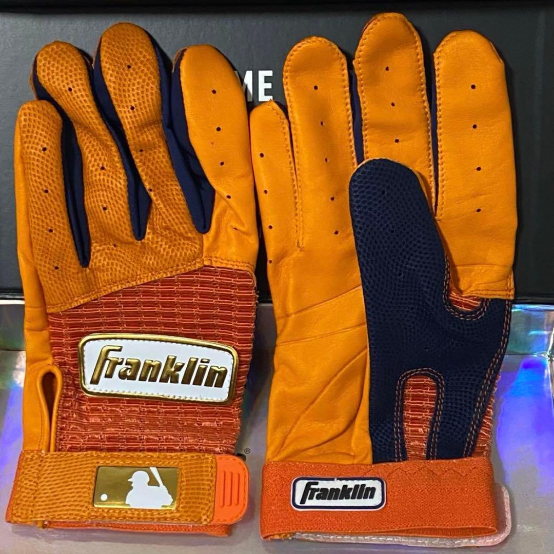Franklin Pro Classic オレンジ×ネイビー Mサイズ バッテ