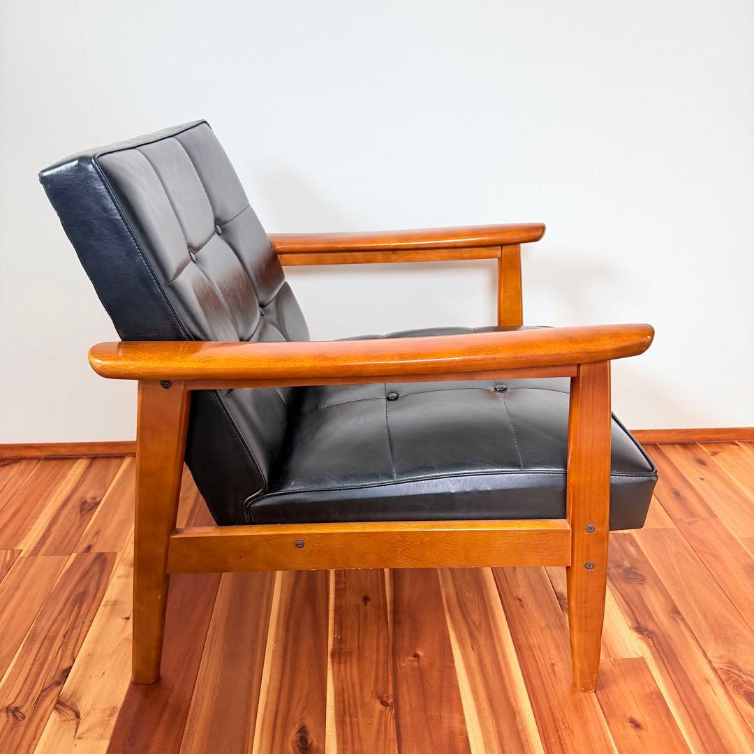 カリモク　kチェア　オールドカリモク　karimoku 1人　ソファ