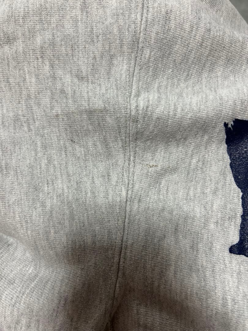 CHAMPION 80s リバースウィーブ　YOUNG LIFE グレー　XL