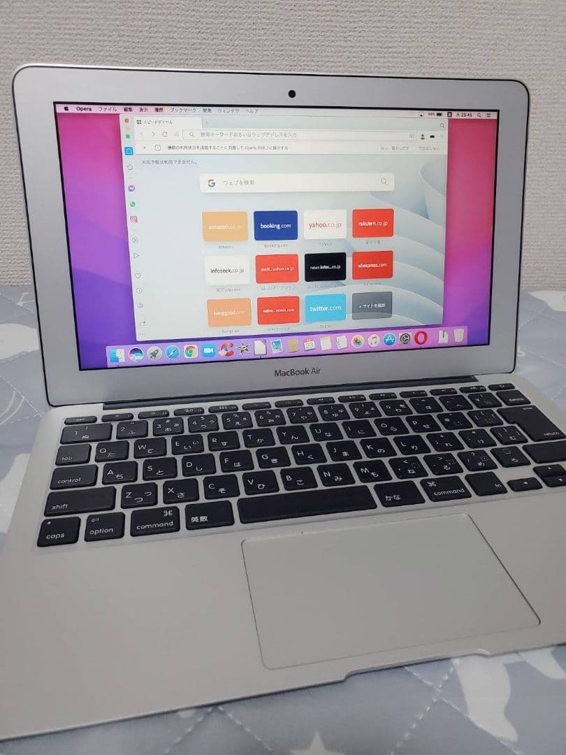 バッテリーとキーボード新品！MacBook Air