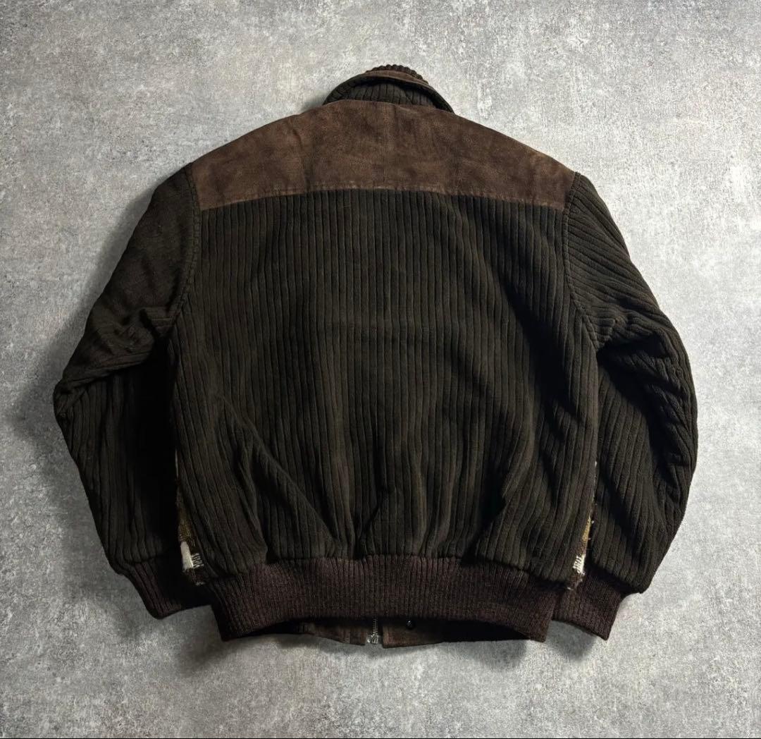 90s ヨーロッパ古着 ウールジャケット ブルゾン ニット archive