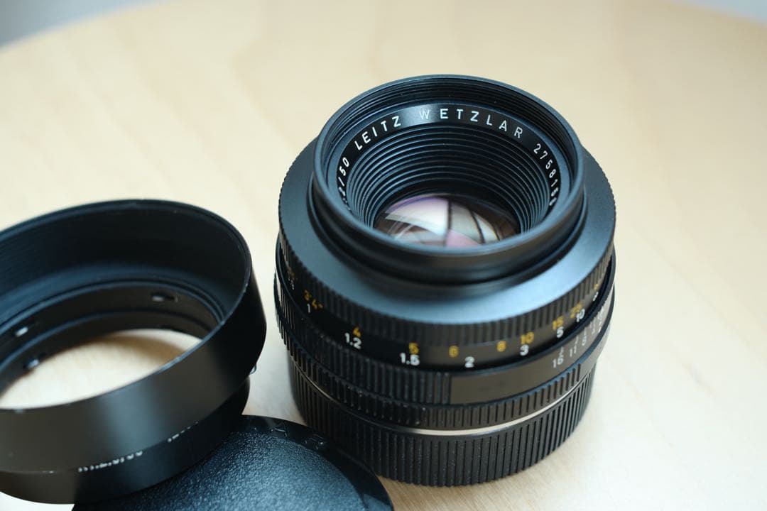 【OH済】ライカR Leitz Wetzlar 50mm f/2 ズミクロン