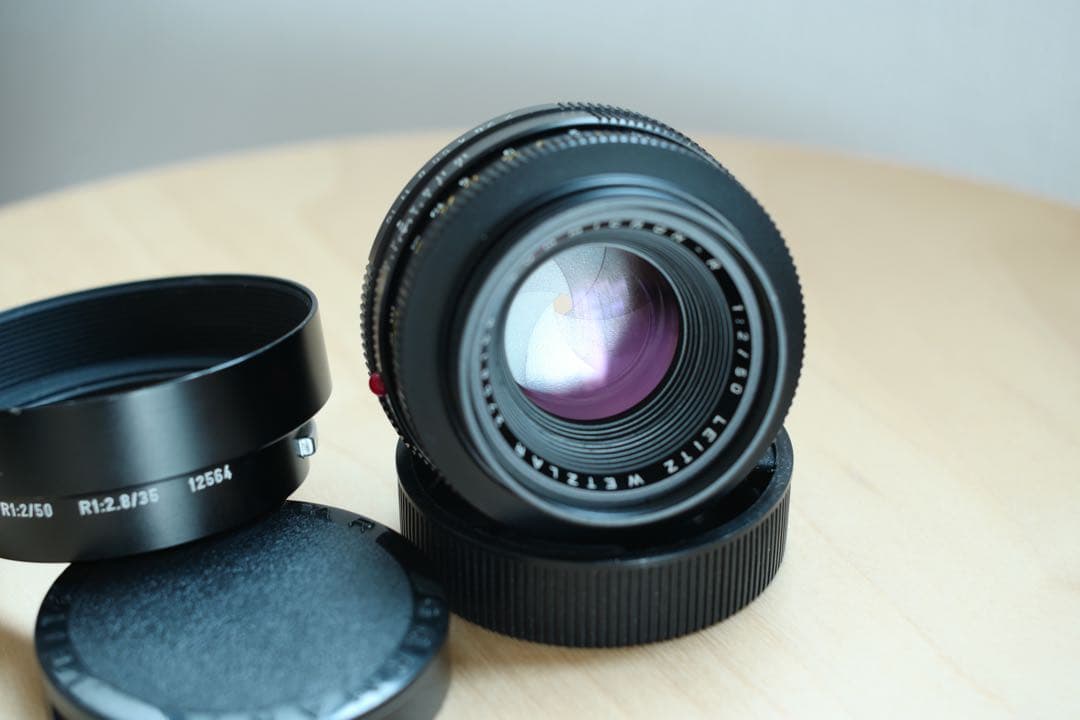 【OH済】ライカR Leitz Wetzlar 50mm f/2 ズミクロン