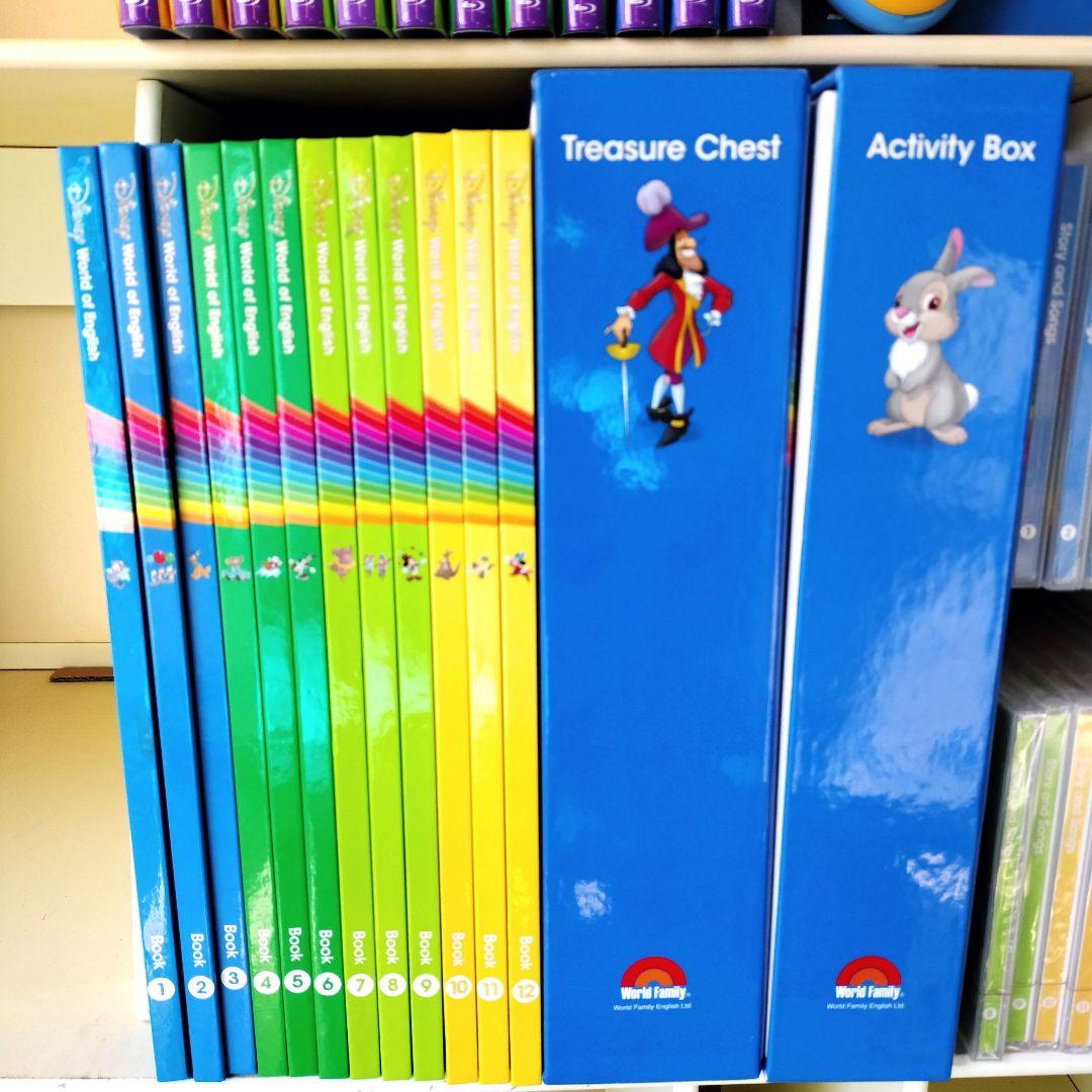 最新版 ほぼ未使用 メインプログラム フルセット DWE　ディズニー英語システム