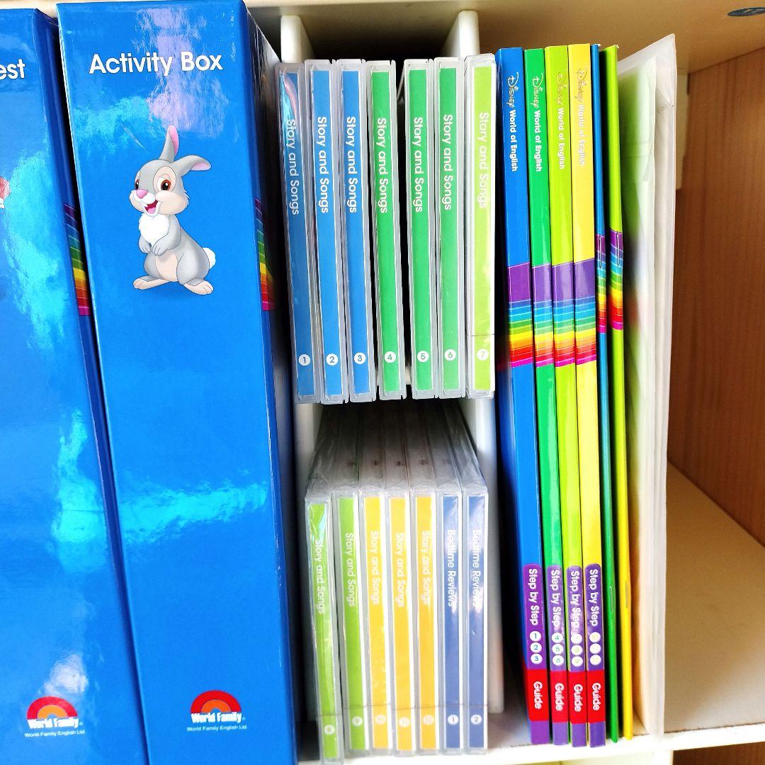 最新版 ほぼ未使用 メインプログラム フルセット DWE　ディズニー英語システム