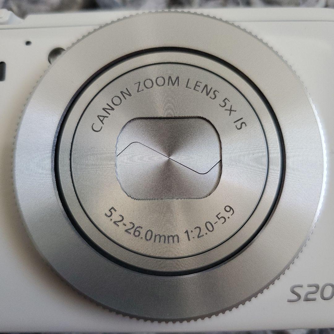 【美品】Canon PowerShot S200 ホワイト