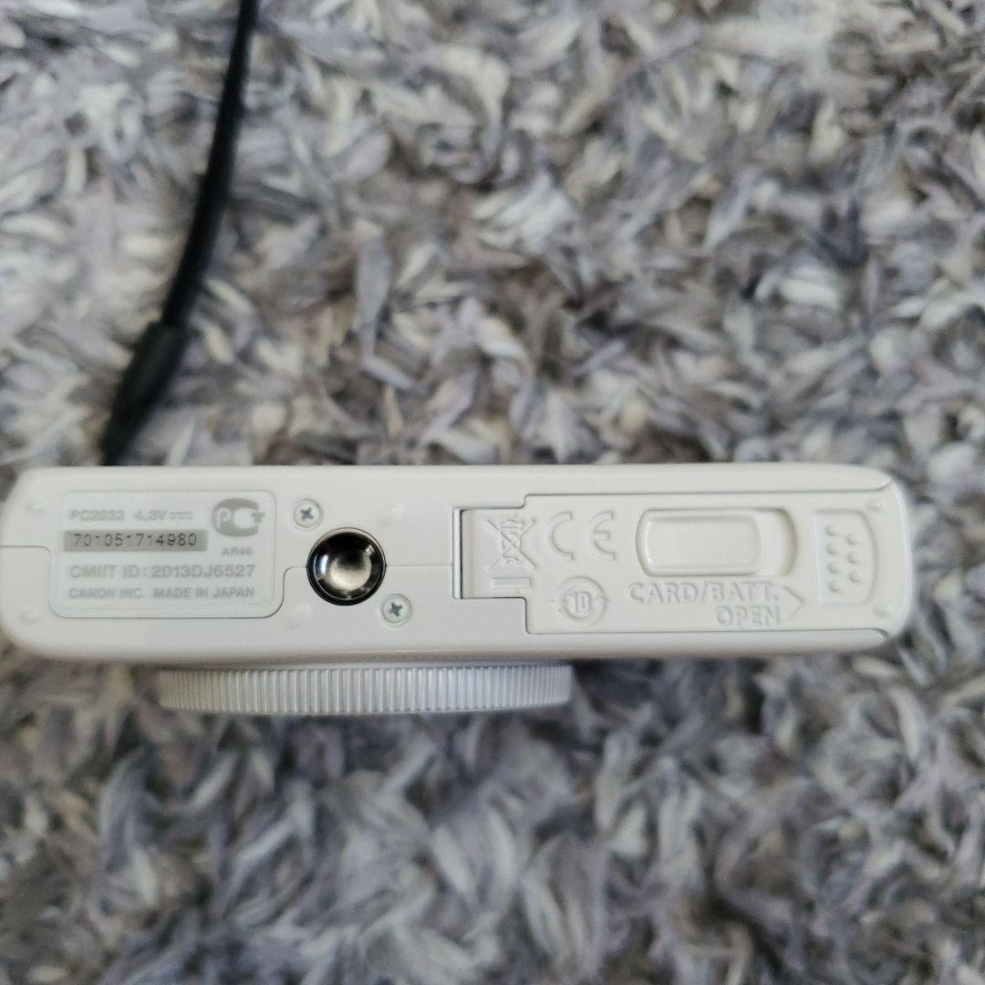 【美品】Canon PowerShot S200 ホワイト
