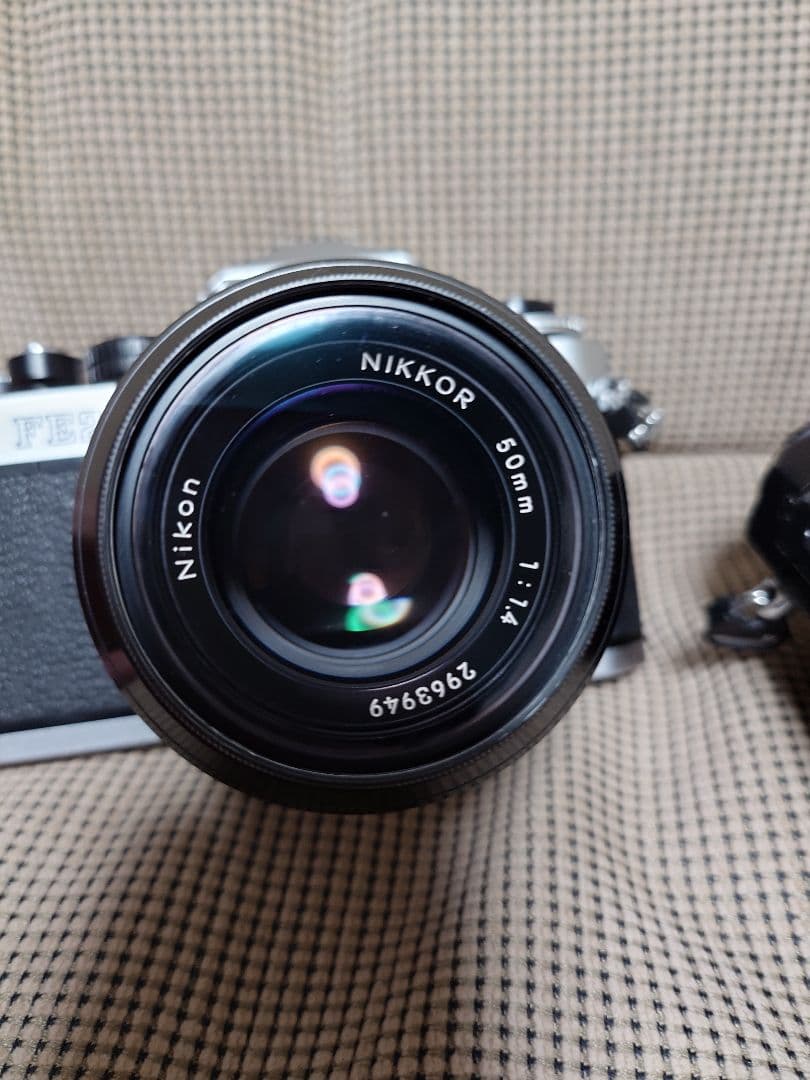 Nikon FEとFE2フィルム一眼レフカメラセット