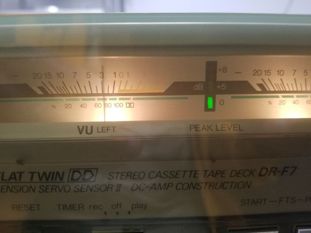DENON DR-F7 カセットテープデッキ 「メンテナンス整備済み」