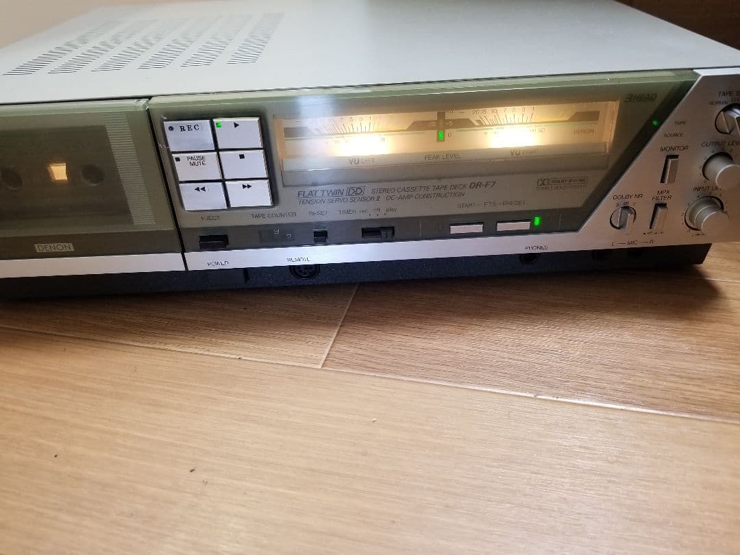 DENON DR-F7 カセットテープデッキ 「メンテナンス整備済み」