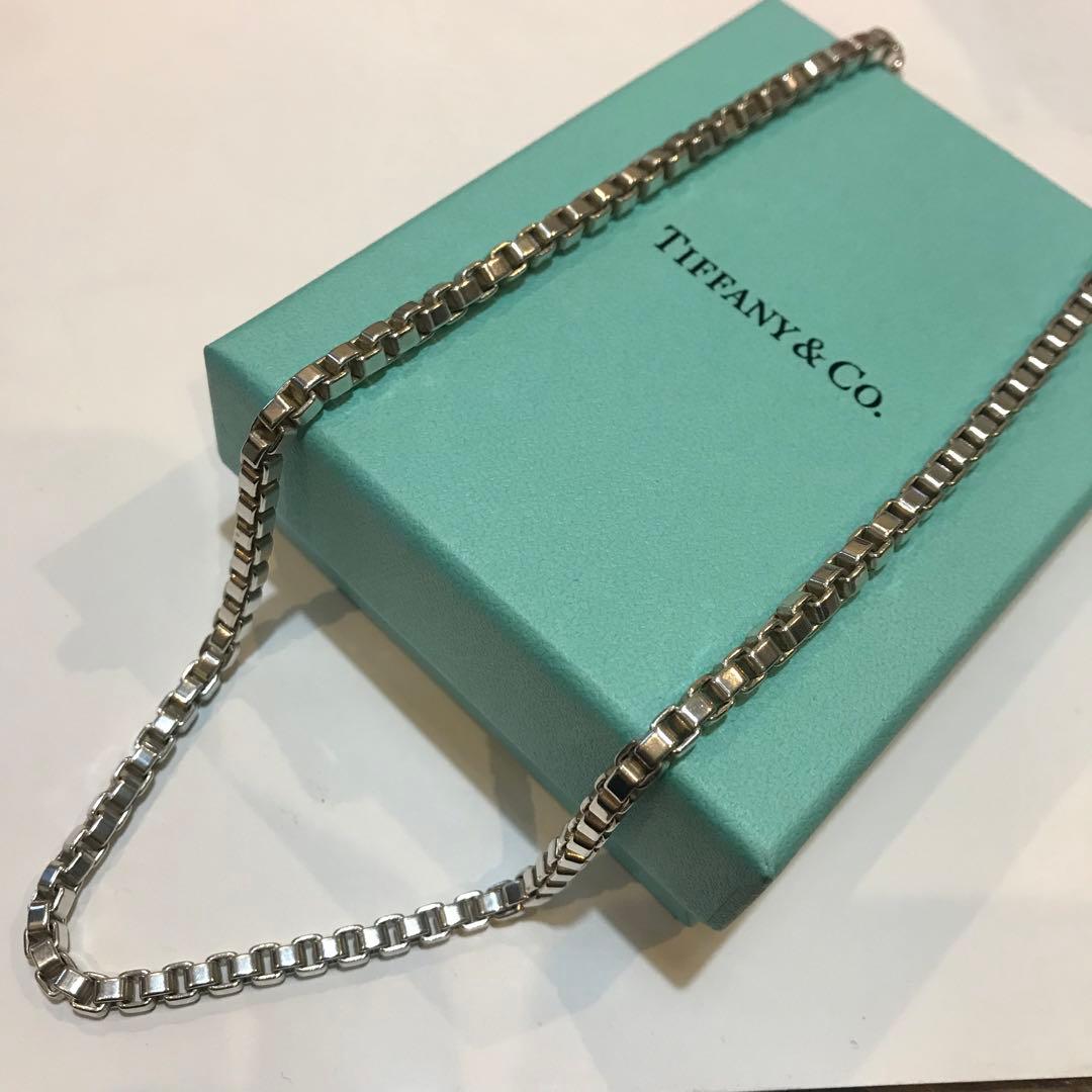 Kuma【美品】Tiffany ベネチアンネックレス スターリングシルバー