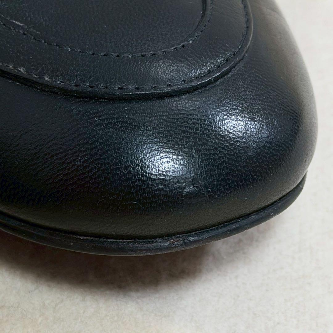 いつきまるエルメス 美品 24年 モカシン ジュリア レザー ローファー