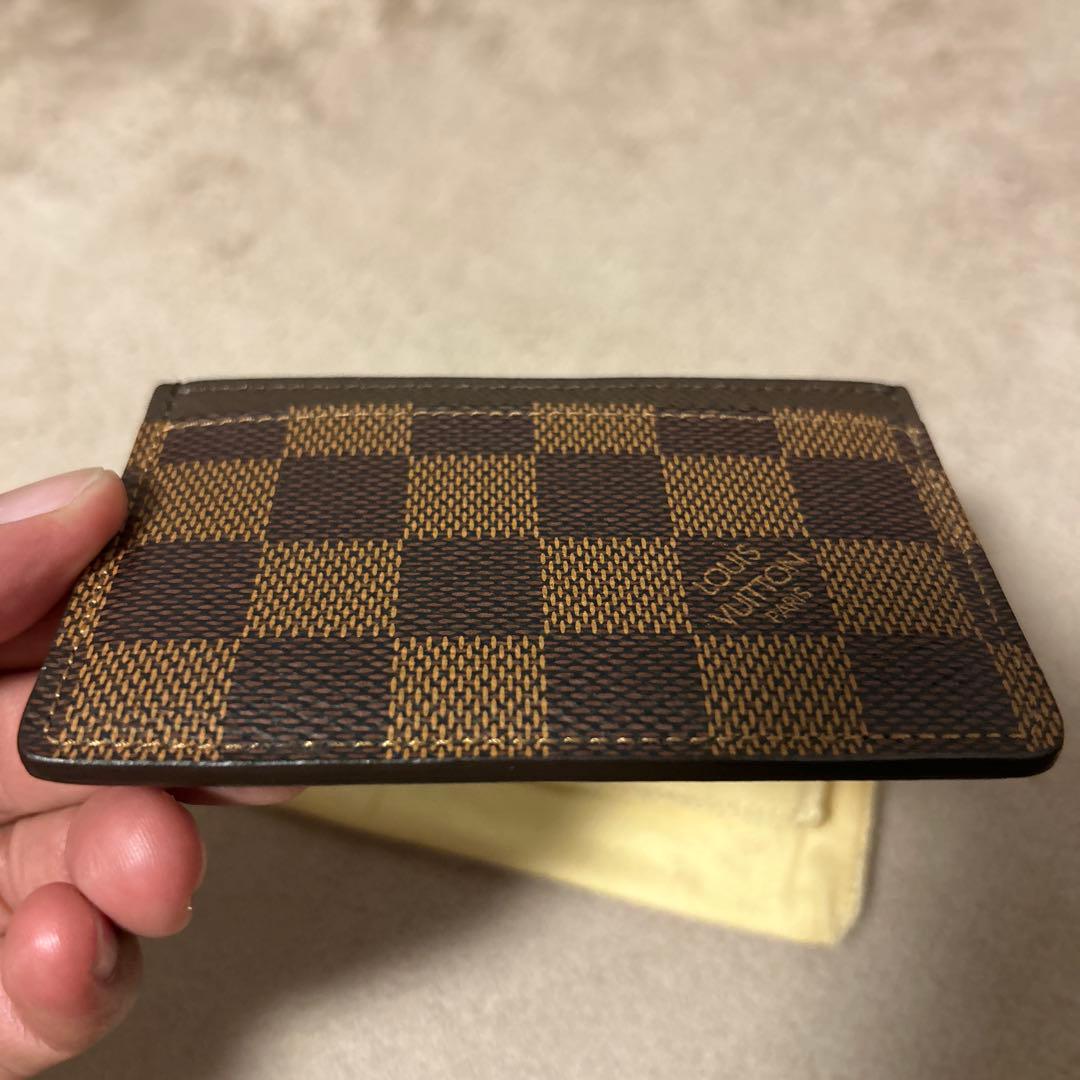 LOUIS VUITTON ダミエ・エベヌ 名刺入れ