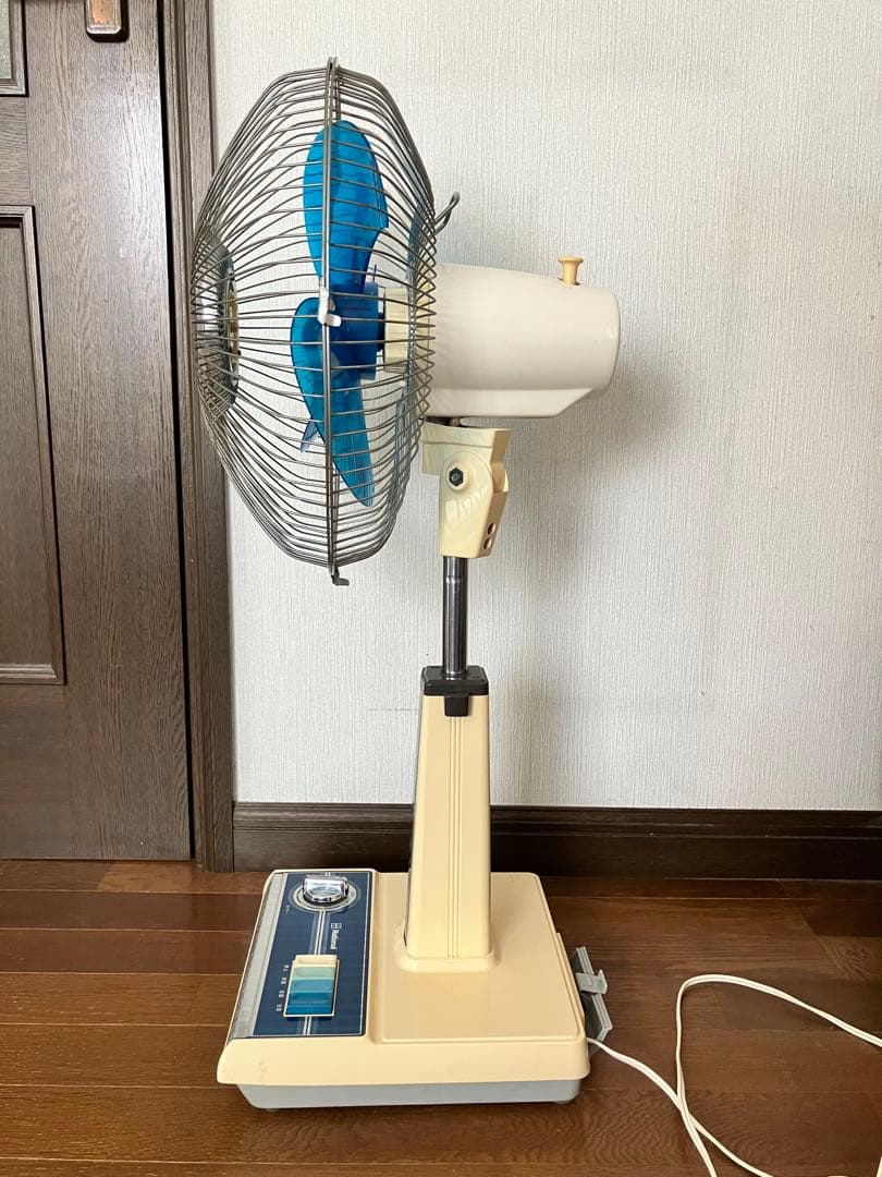 扇風機　ナショナル　F-30H1L 昭和レトロ　30センチ座敷扇　タイマー故障