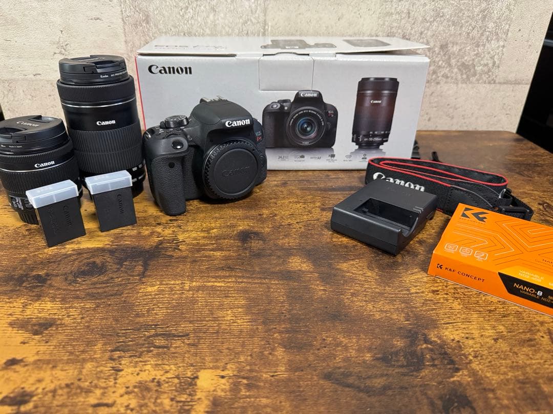 Canon EOS KISS X9i タブルズームレンズキット