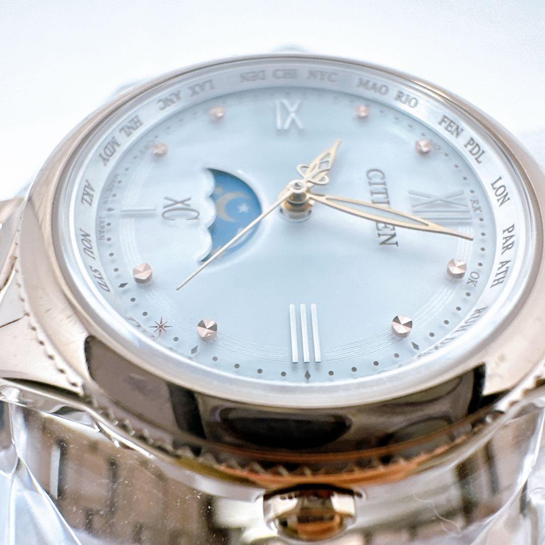 美品稼働 シチズン 腕時計 ダイチコレクション ムーンフェイズ 電波ソーラー