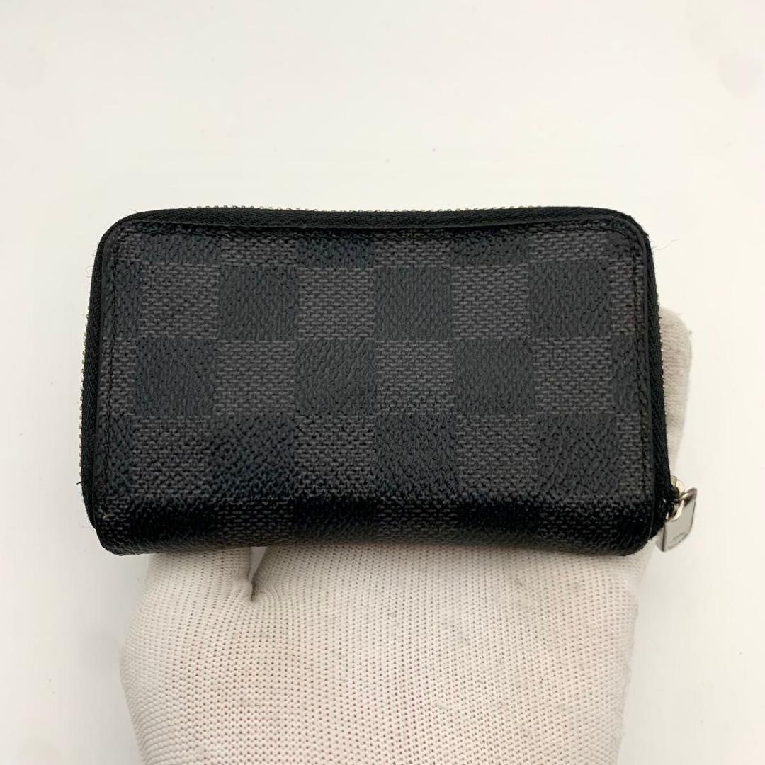 鑑定済み ルイヴィトン ジッピーパース 財布 ケース コンパクト 黒