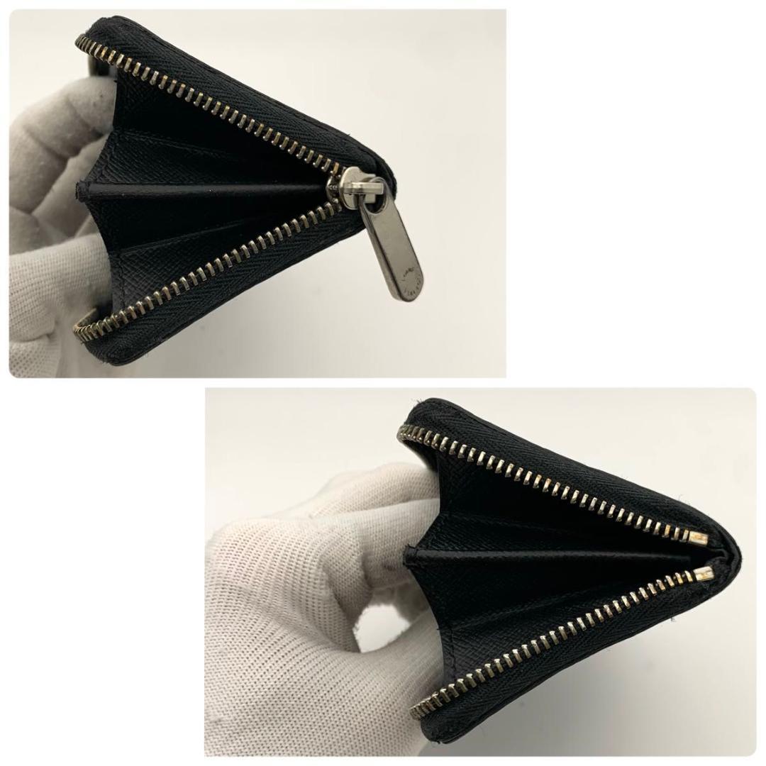 鑑定済み ルイヴィトン ジッピーパース 財布 ケース コンパクト 黒