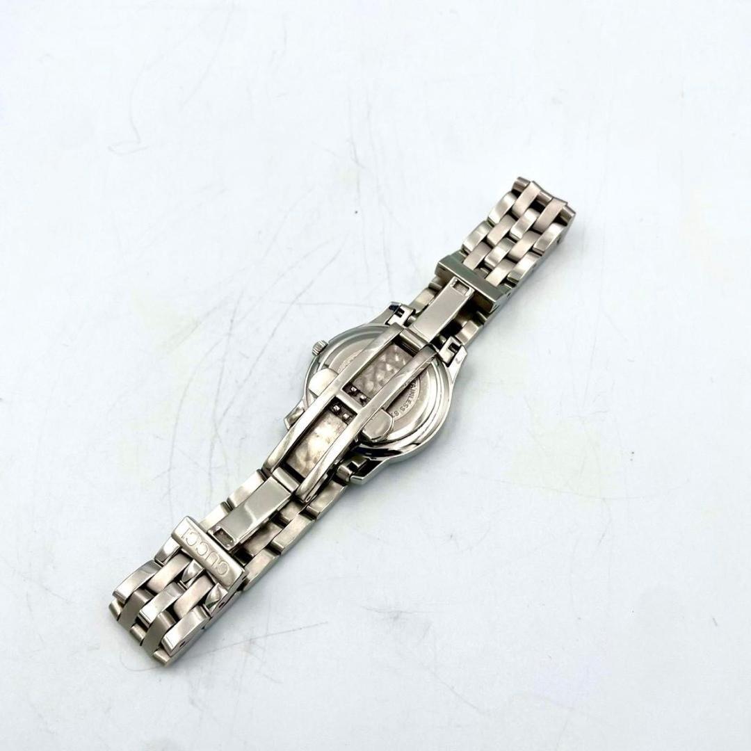 本日限定✨️525 新品電池 グッチ 5500L 腕時計 デイト ブラック文字盤