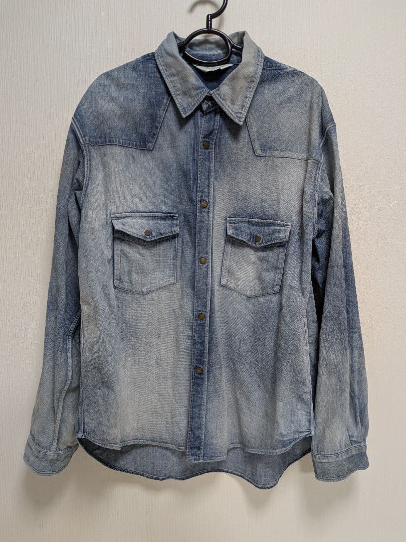 ANCELLM デニムウェスタンシャツ サイズ2