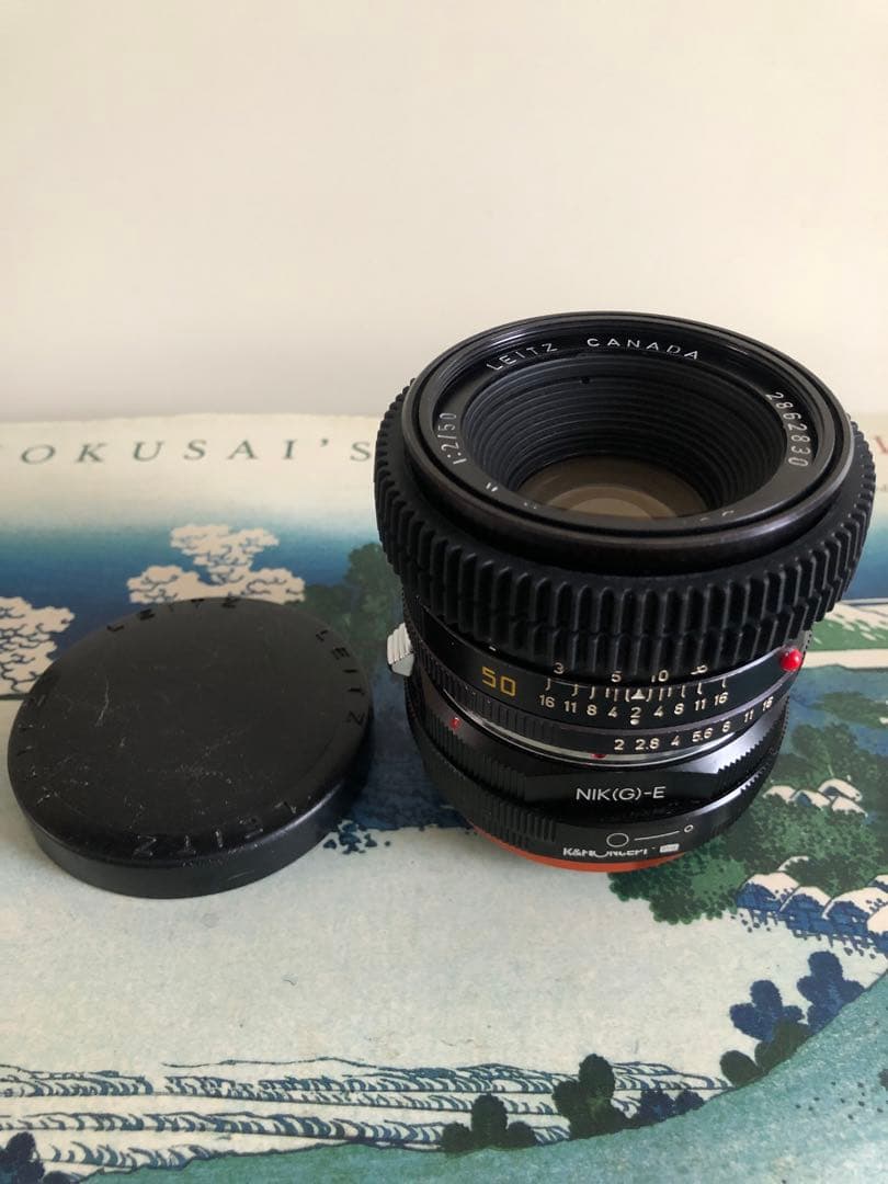 ライカ 50mm f/2 Summicron-R [Nikonマウント]